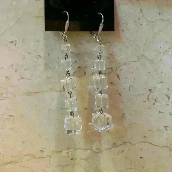 Jewelry - Crystal squares earring